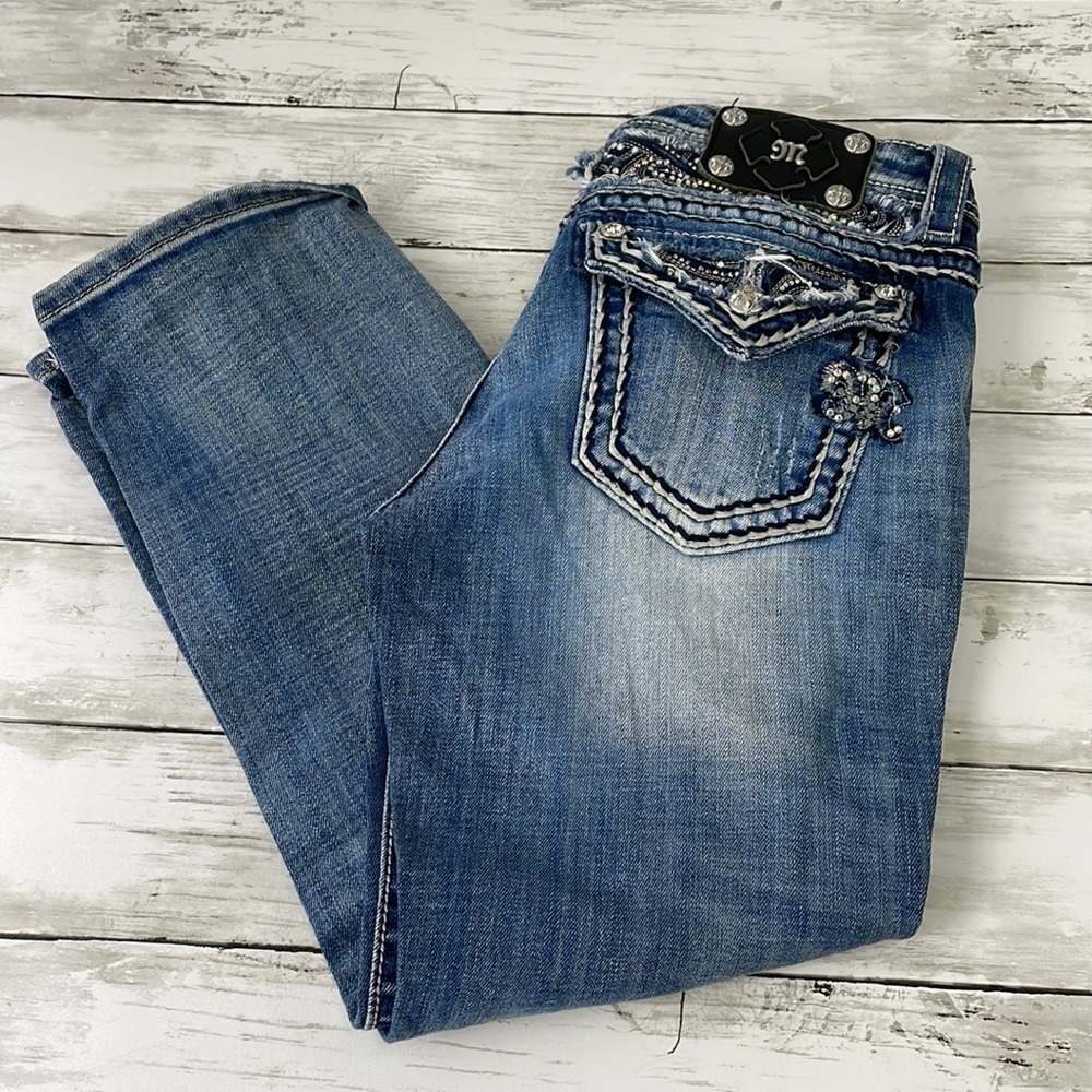 MISS ME CAPRI JEANS SZ 29 Je5872P